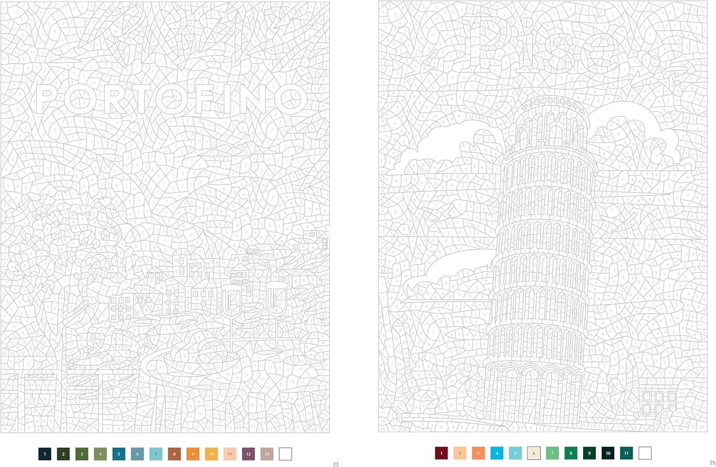 Marveilleux Mystery Coloring Book: Dolce Vita