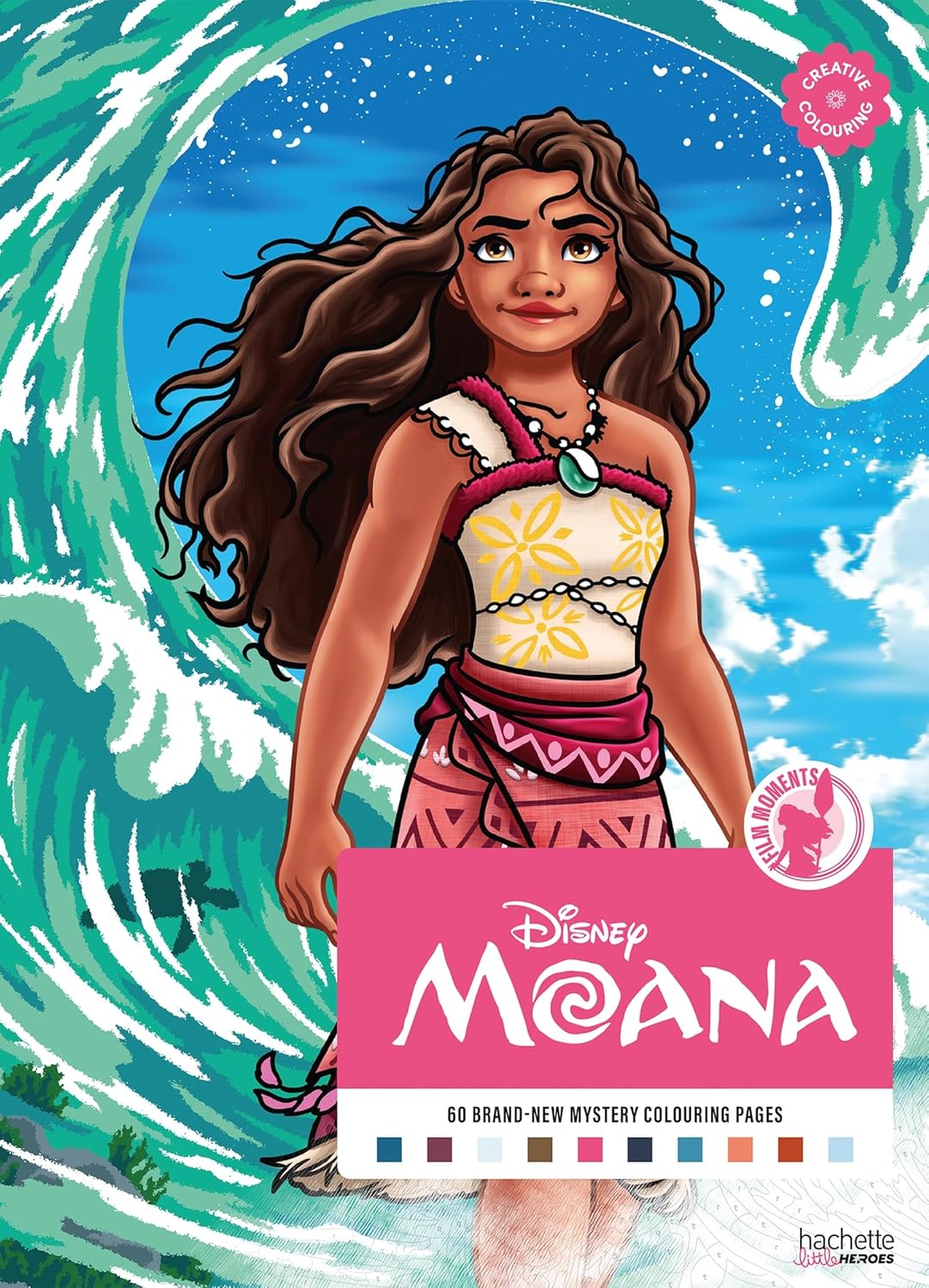 Coloriage Mystery Coloring Books (Moana Tome 2)