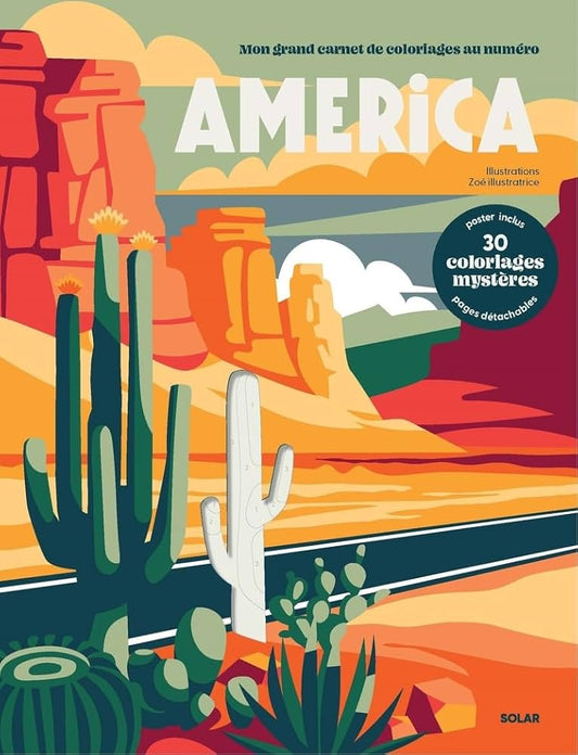 Coloriage Mystery Coloring Books (America)