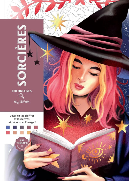 Coloriage Mystery Coloring Books (Witches)