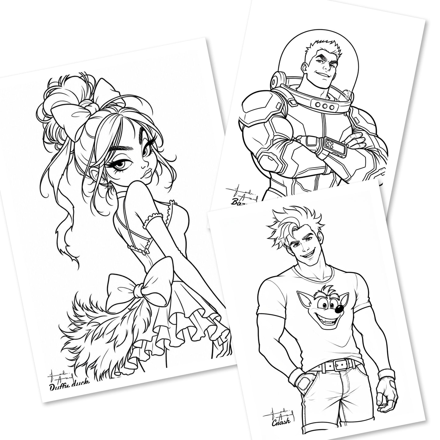 'What If' Coloring Book