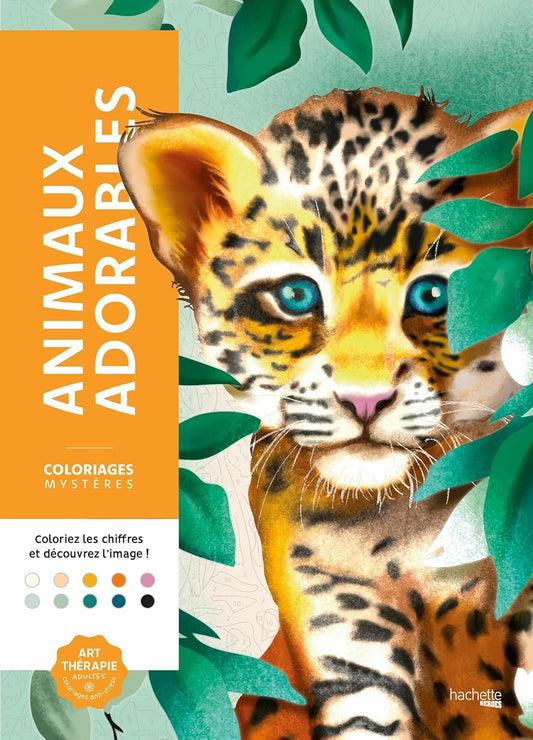 Coloriage Mystery Coloring Books (Adorable Animals)