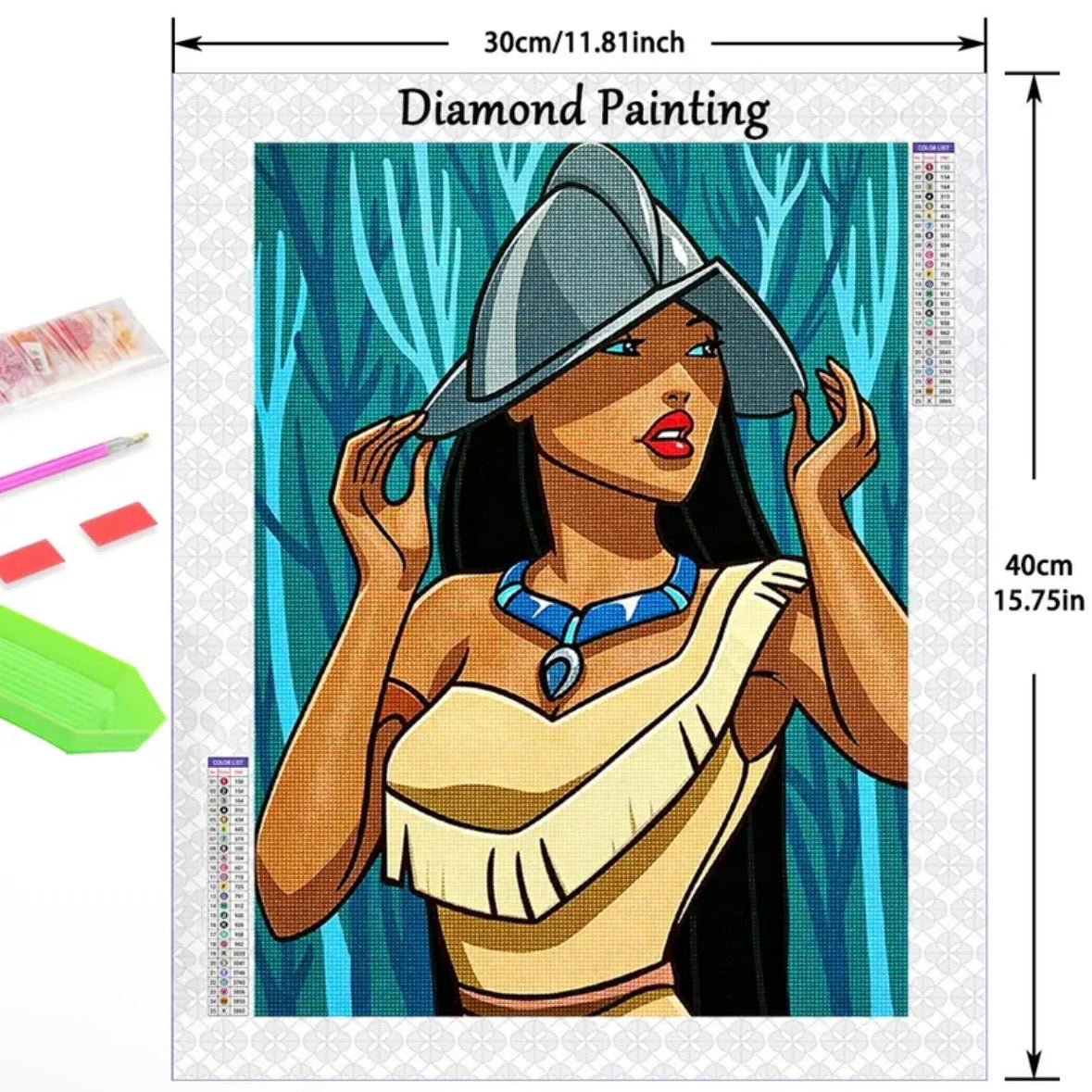 Diamond Painting لوحة تركيب كريستال