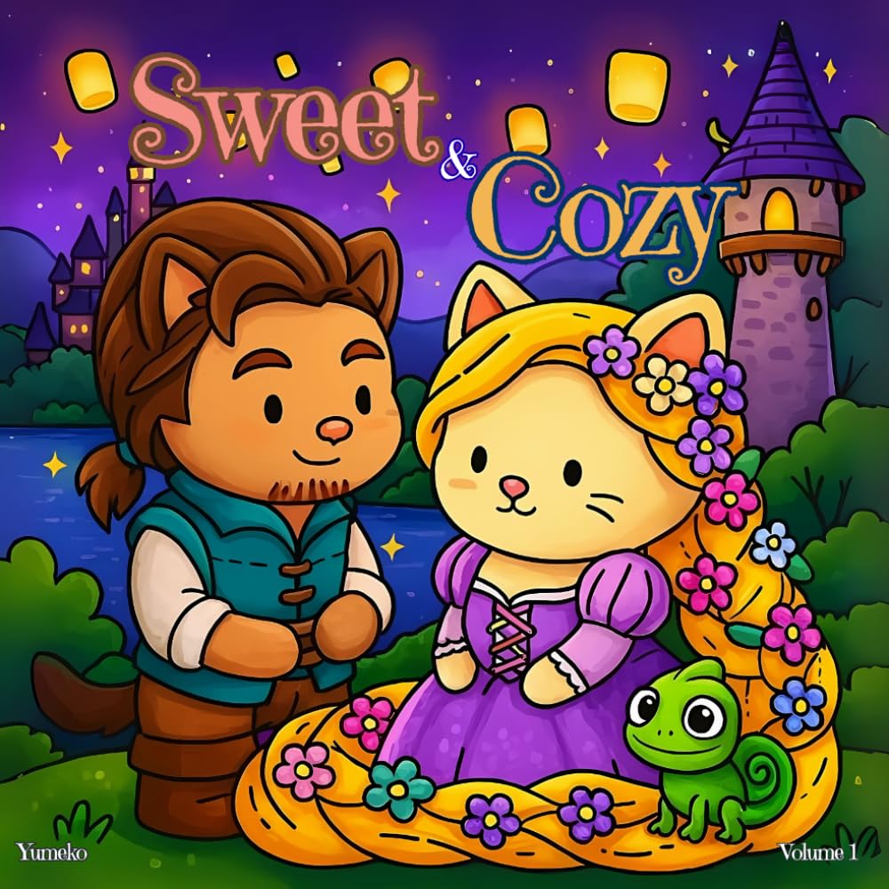 Alcohol Markers Coloring Book
: Sweet & Cozy Vol. 1