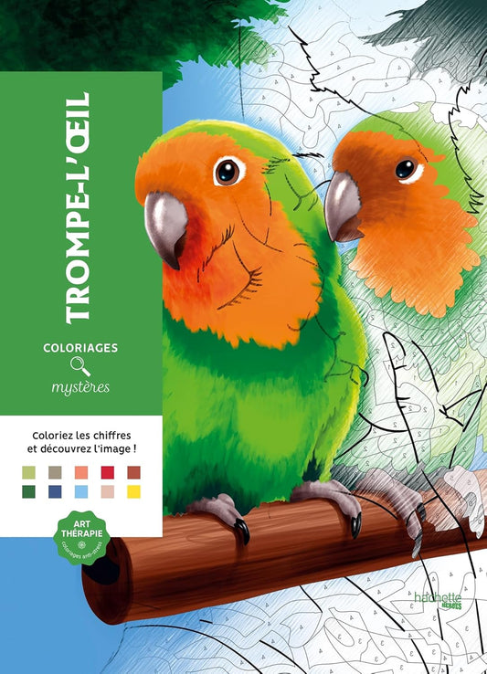 Coloriage Mystery Coloring Books (Life - Hidden Drawing)