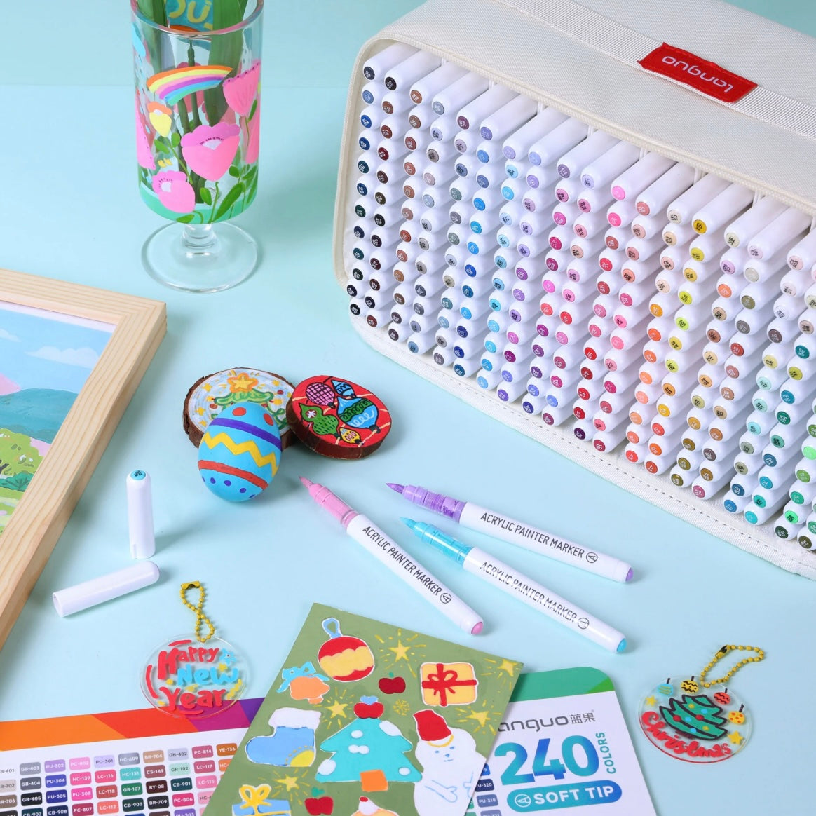 Languo Acrylic Markers (288 colors - Bag)