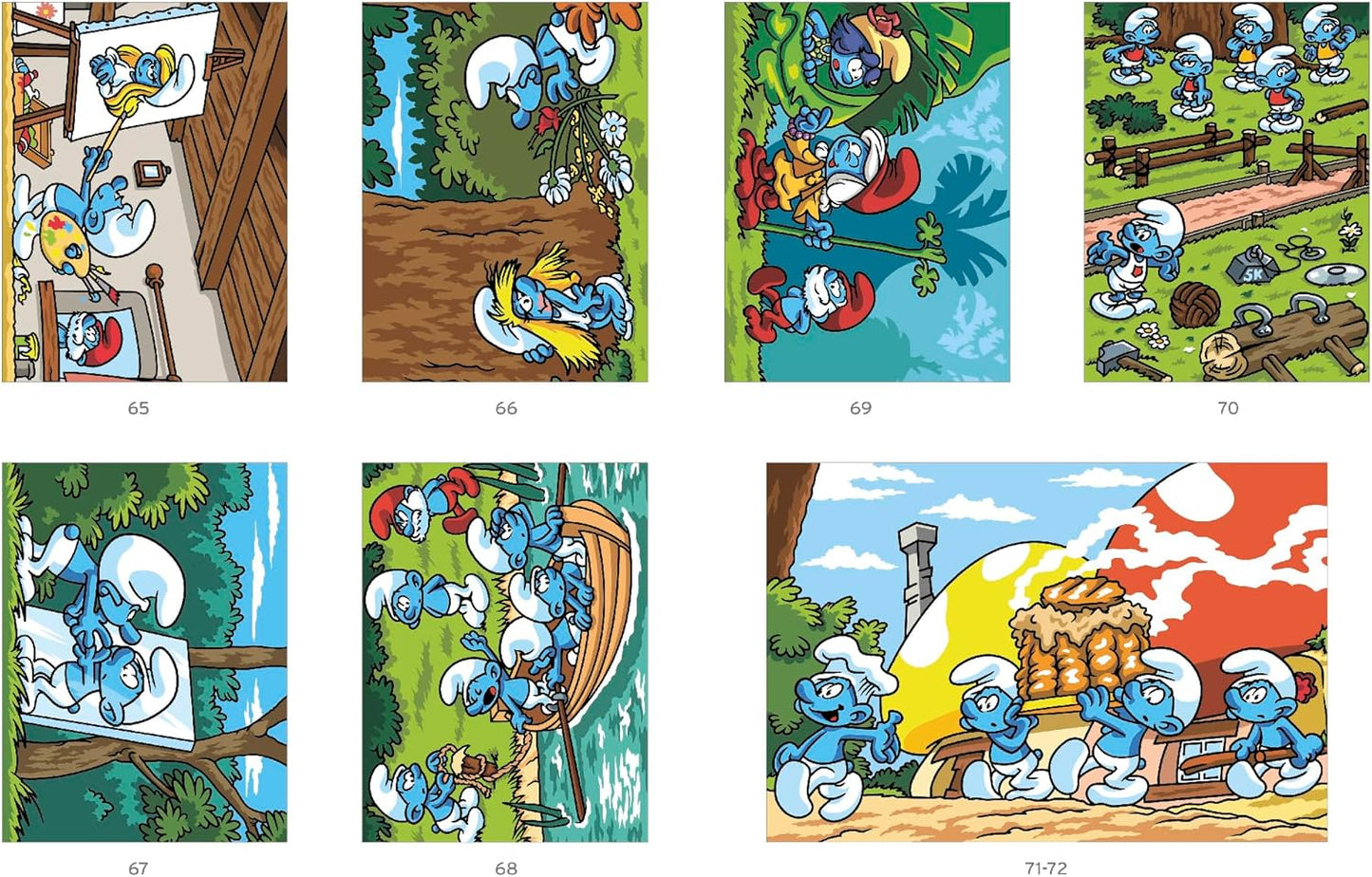 Coloriage Mystery Coloring Books (Smurfs - Tome 2)