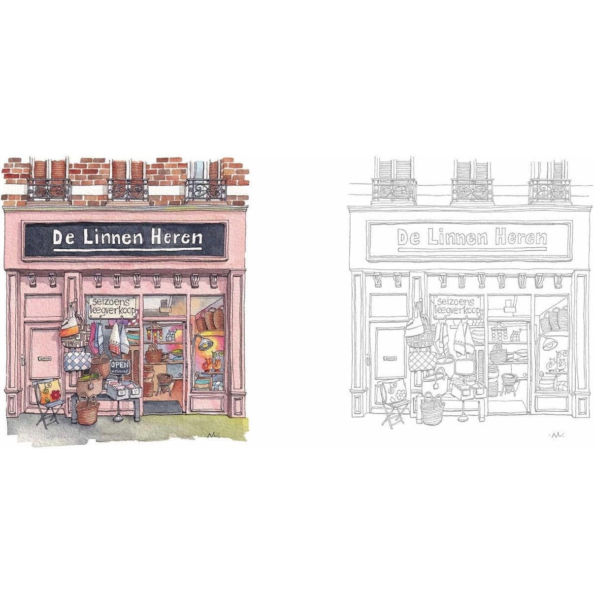 Urban Anna Watercoloring Book: Whimsical World