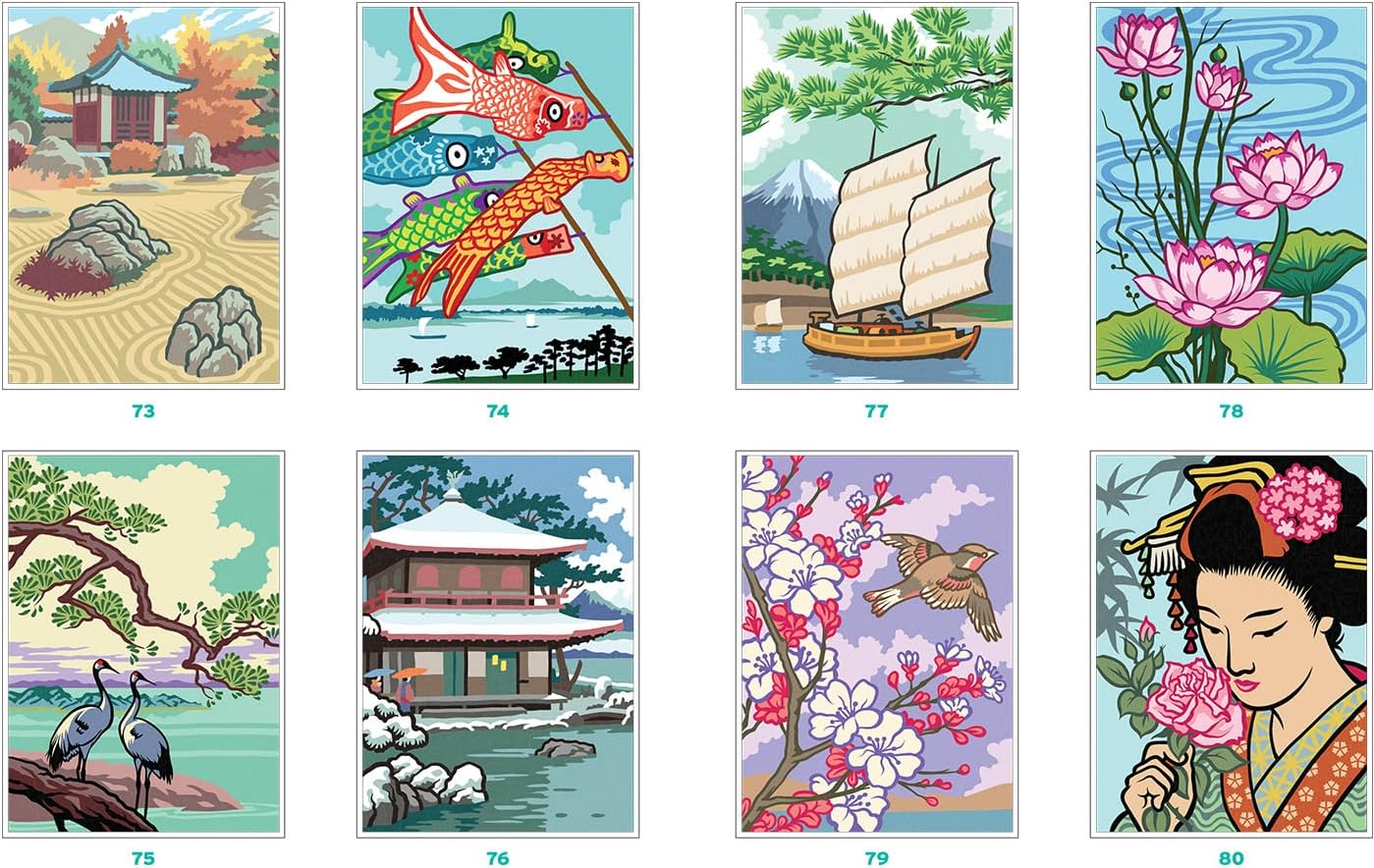 Coloriage Mystery Coloring Books (Japan 2)