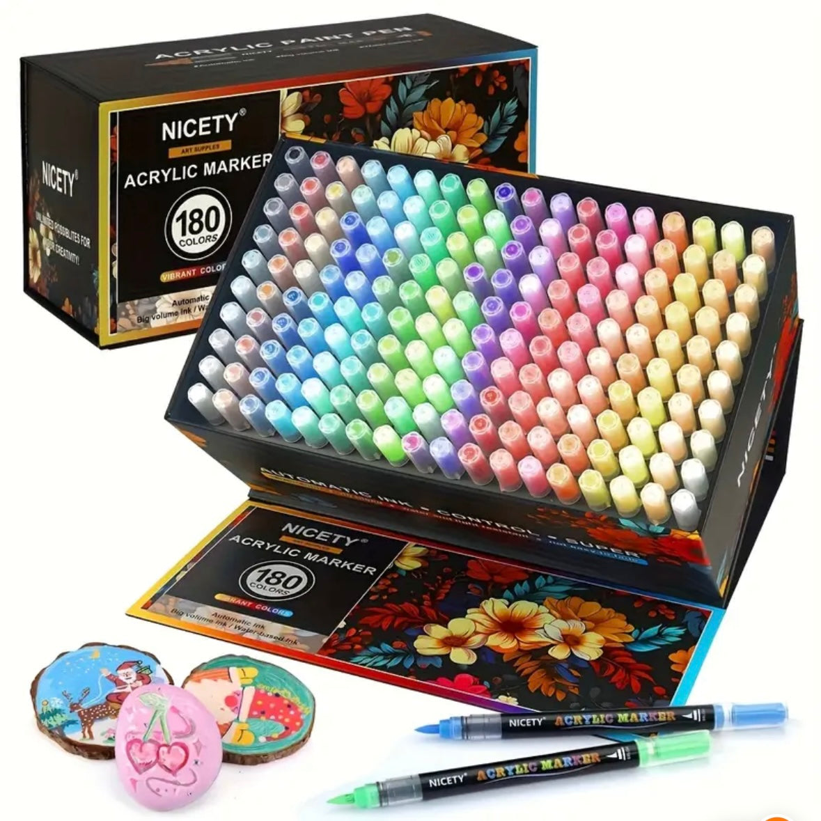 Nicety Acrylic Markers (180 colors)