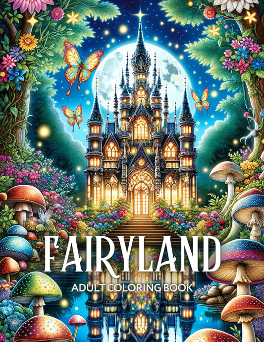 Alcohol Markers Coloring Book : Fairyland