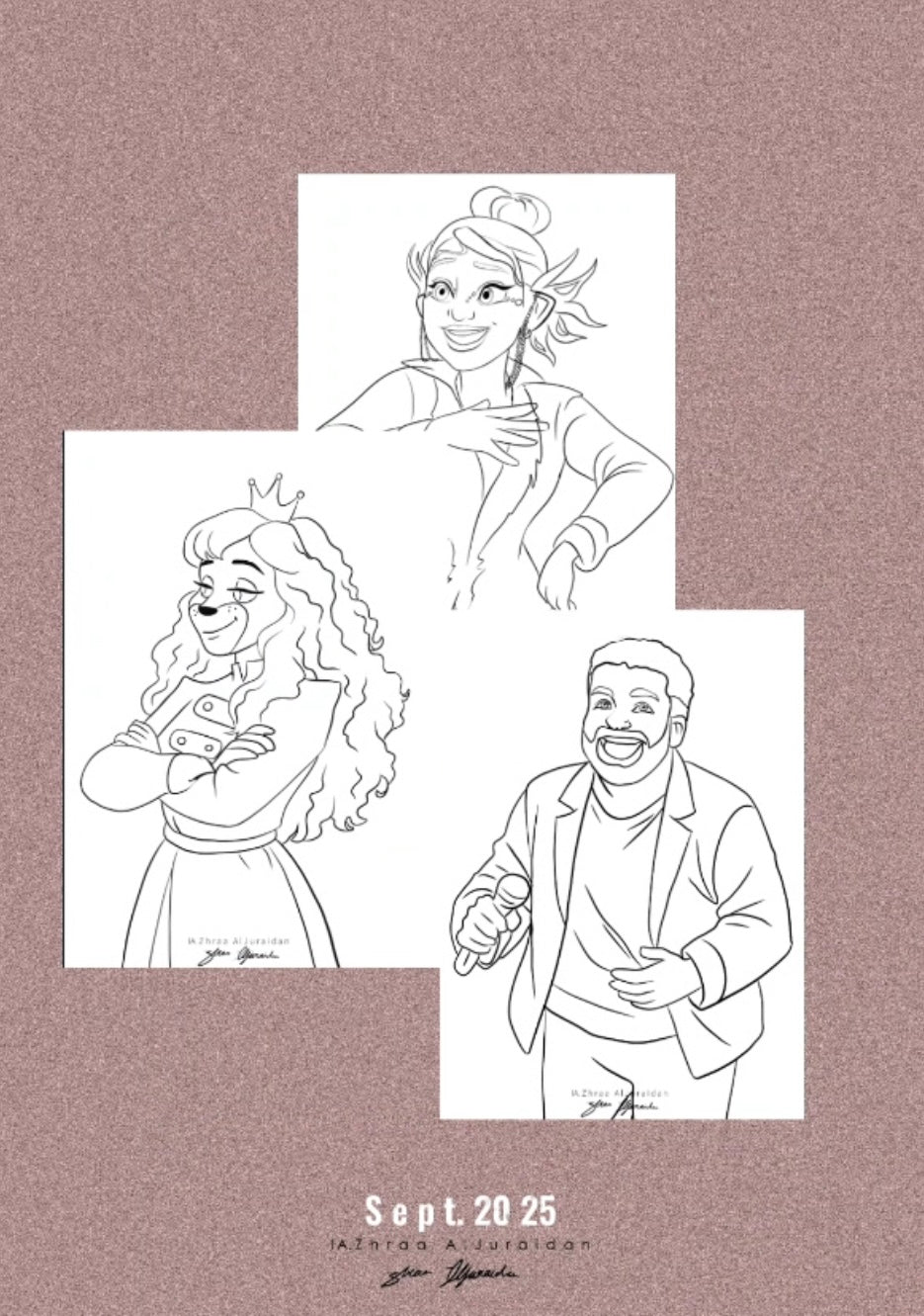 Kuwait Icons Coloring Books