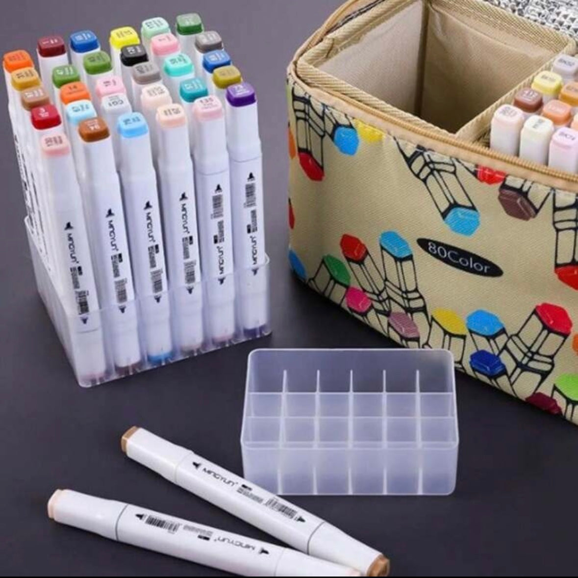 Acrylic Markers Organizer منظم الوان (40 holes)