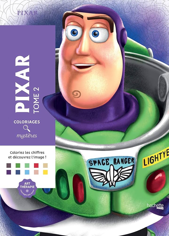 Coloriage Mystery Coloring Books (Pixar)