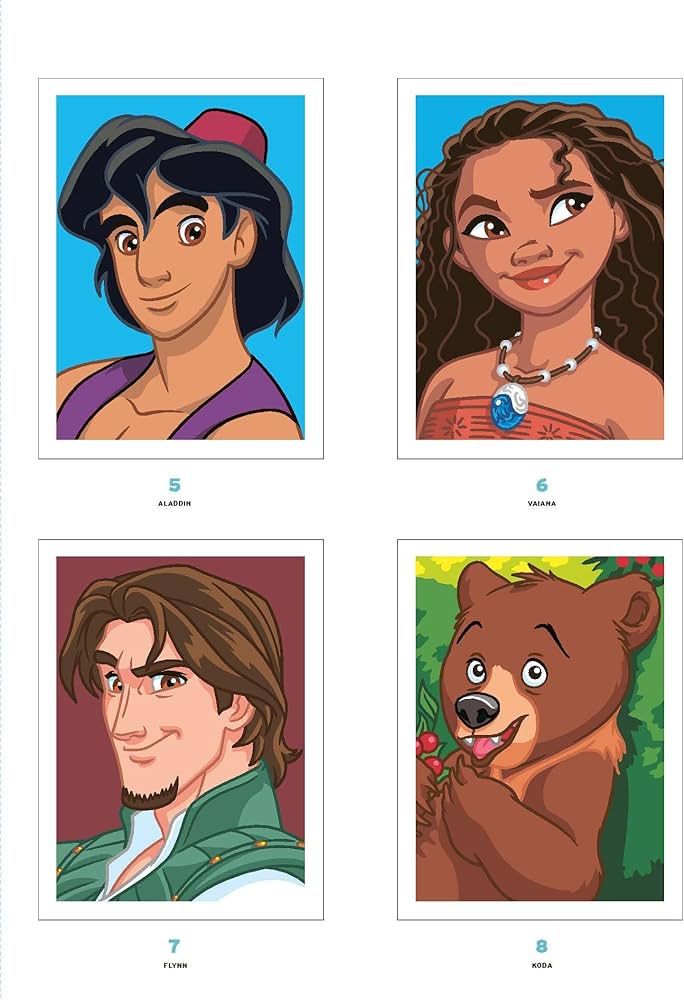 Coloriage Mystery Coloring Books (Portraits)