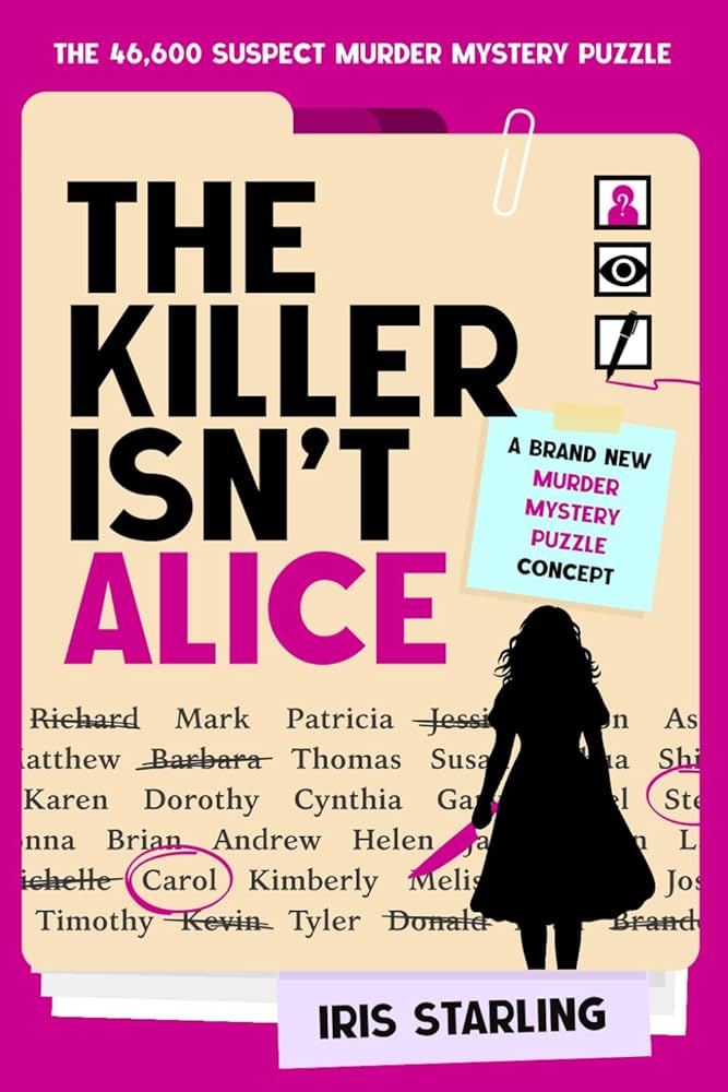 Puzzle Book: The Killer Isn't Alice