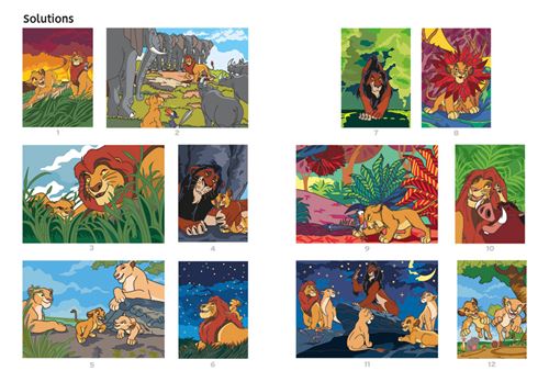 Coloriage Mystery Coloring Books (Lion King)