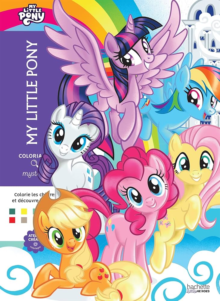 Coloriage Mystery Coloring Books (My Little Pony)