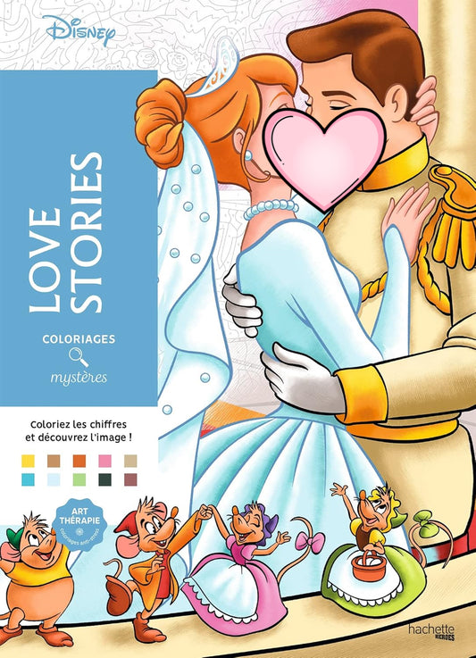 Coloriage Mystery Coloring Books (Love Stories)