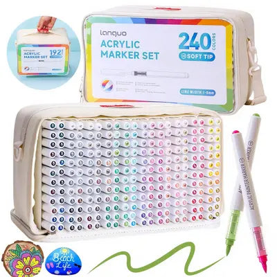 Languo Acrylic Markers (240 colors - Bag)