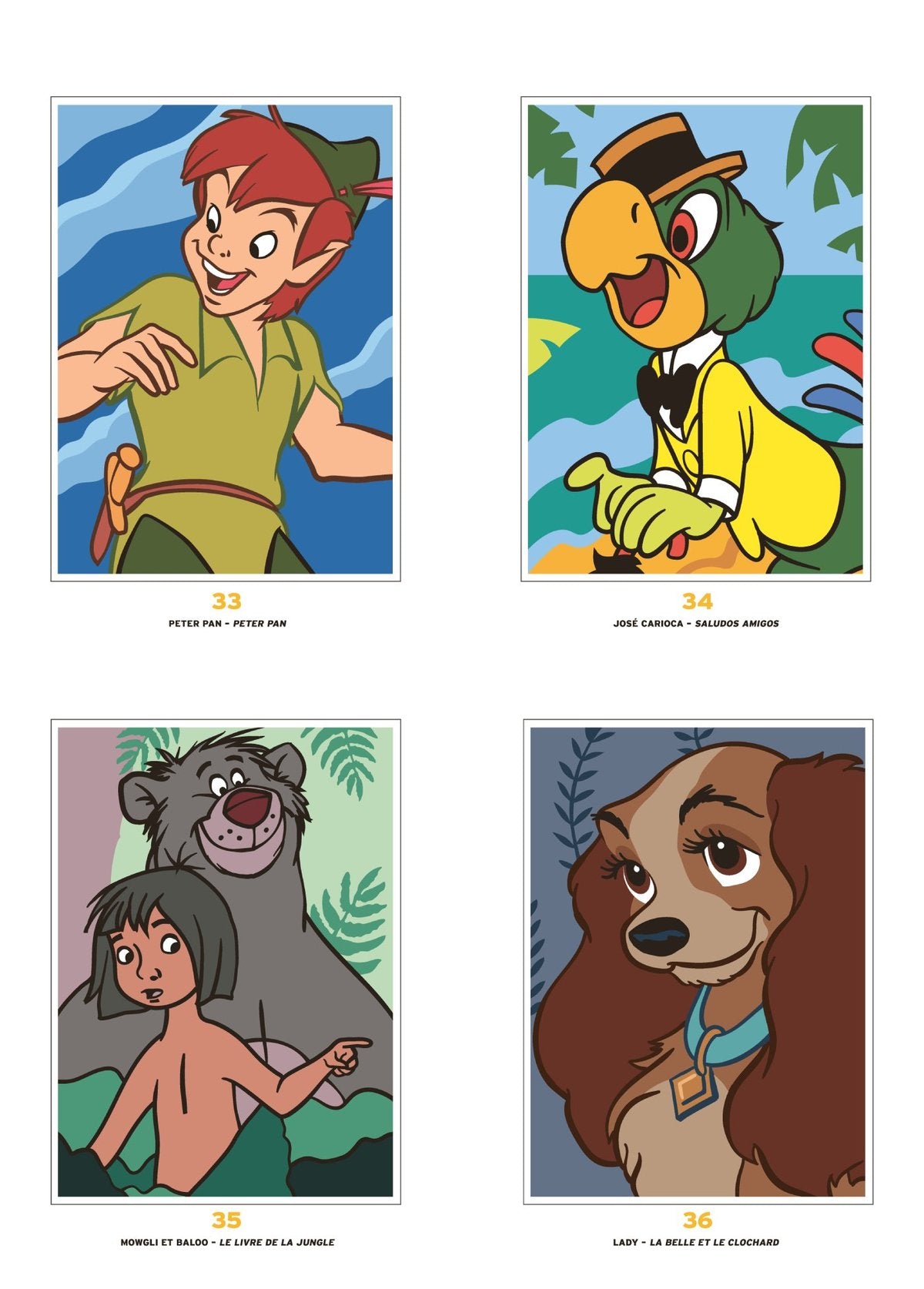 Coloriage Mystery Coloring Books (Hidden Characters - Portraits)