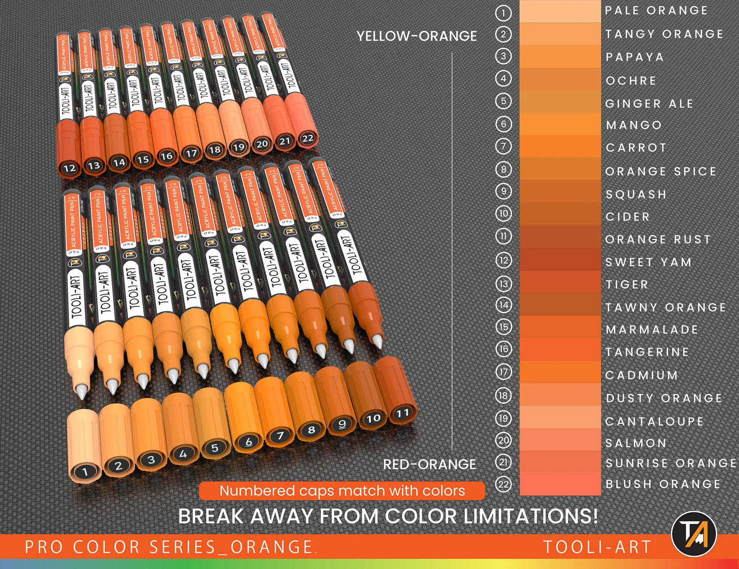 Tooli Art (Orange)