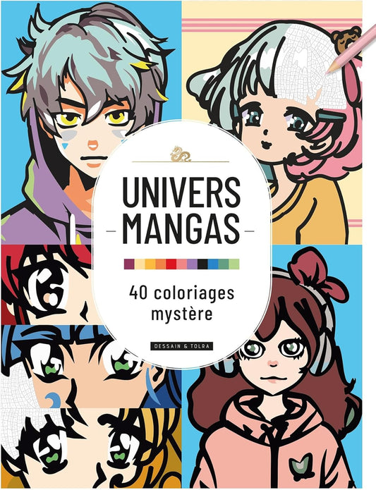 Coloriage Mystery Coloring Books (Anime - Mangas)