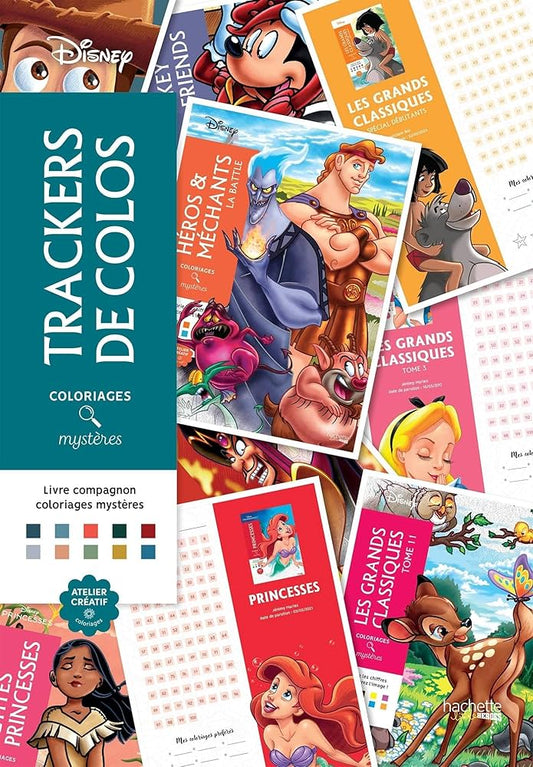 Coloriage Mystery Coloring Books (Tracker)