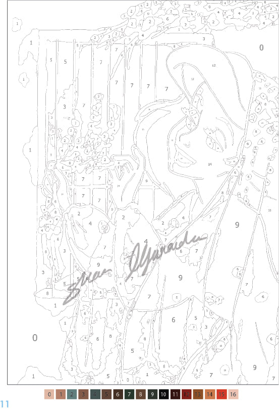 Coloriage Mystery Coloring Book (Kuwaity Vibes)