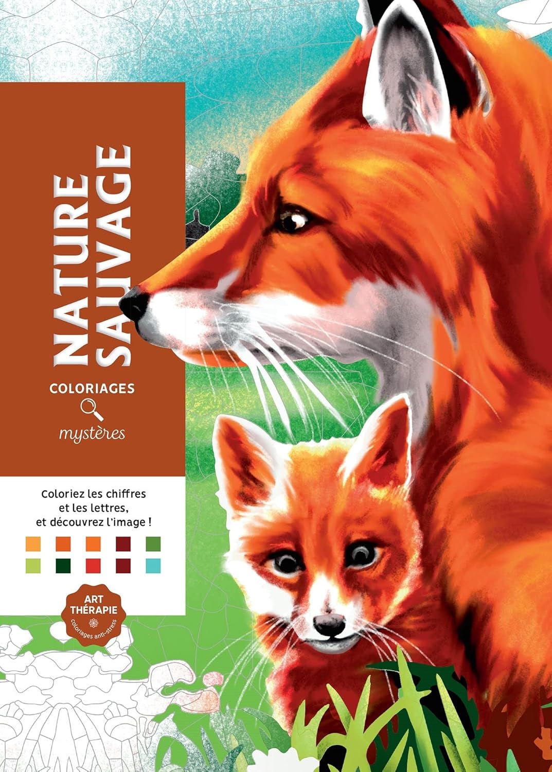 Coloriage Mystery Coloring Books (Nature Sauvage)