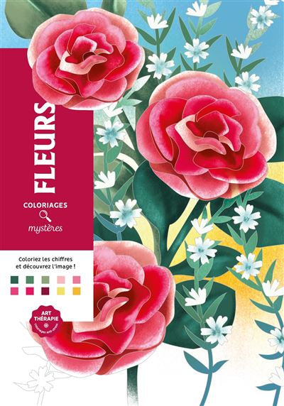 Coloriage Mystery Coloring Books (Flowers)