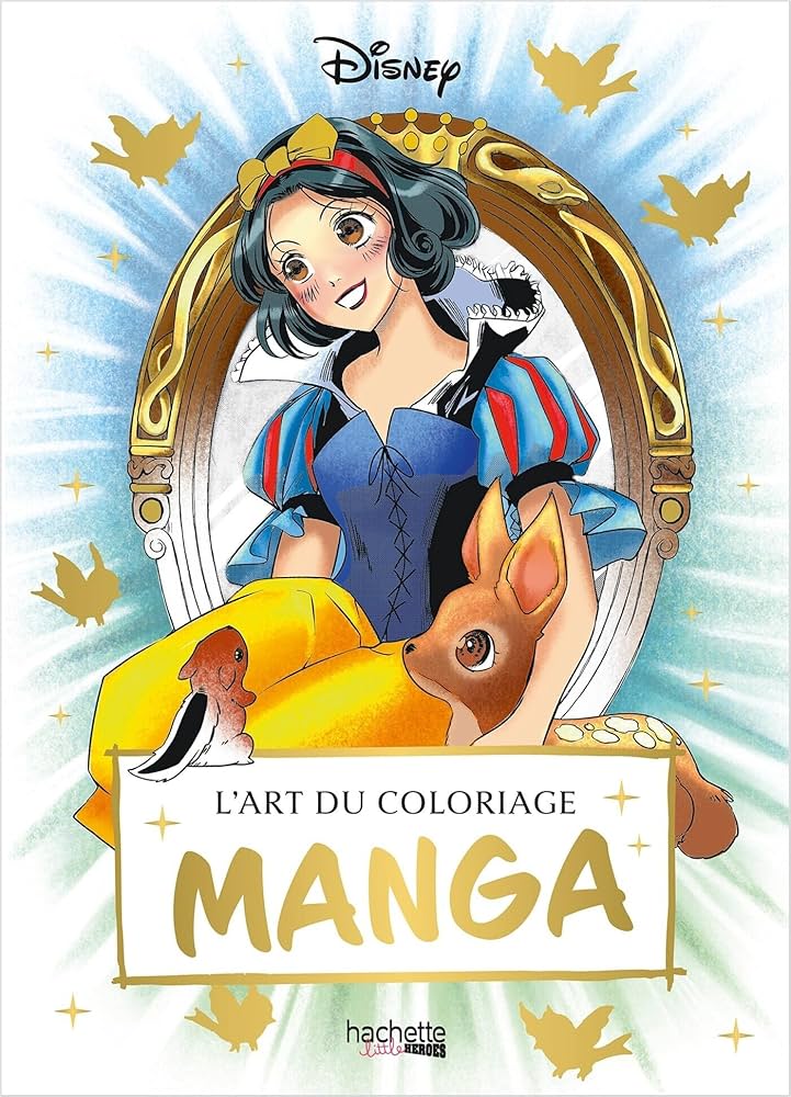 Coloriage Coloring Books (Disney Manga)