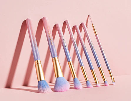 Cinderella Makeup Brushes (Pink)